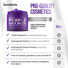 SUNATORIA on bathroom shelf styled for routine and salon-like care