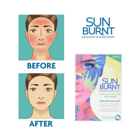 Sunburnt close-up of mask sheet texture highlighting hydrating serum