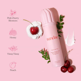 sundae label close-up with Kakadu plum extract callout and natural clarity