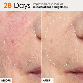 Sunday Riley C.E.O. applied to skin showing quick absorption and non-greasy finish