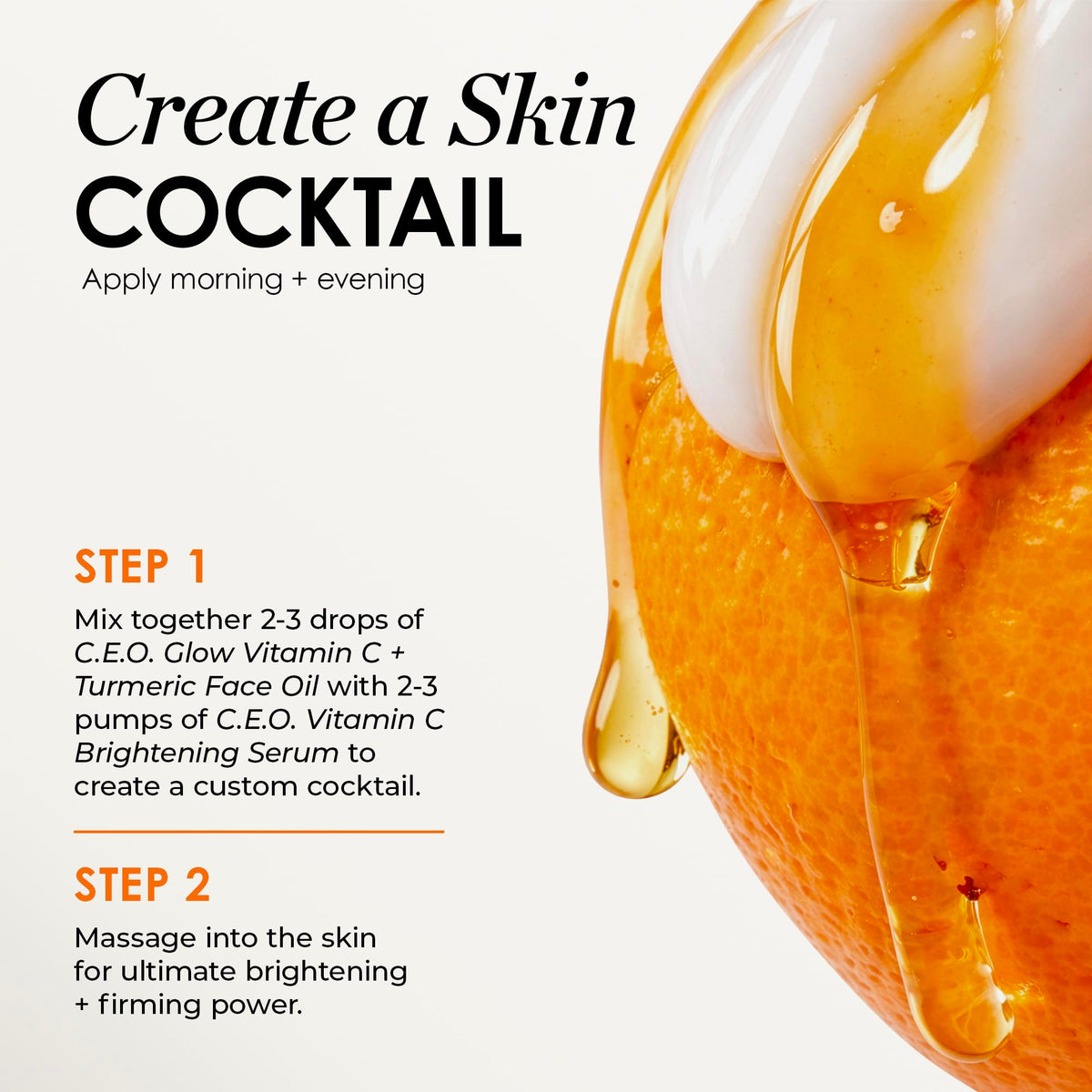 Sunday Riley C.E.O. in morning routine near sunscreen showing daytime layering use