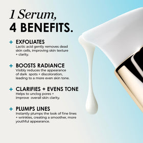 Sunday Riley Good Genes dropper dispensing serum highlighting controlled application benefit