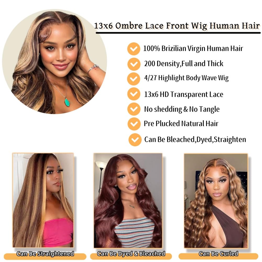 Sunelk full-length body wave wig displays 28-inch length and thick volume