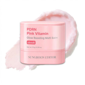 SUNGBOON EDITOR balm stick front packaging showing product benefits
