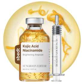 SUNGBOON EDITOR front packaging showing compact radiance ampoule
