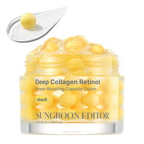 SUNGBOON EDITOR front packaging showing compact jar and branding, conveys premium care