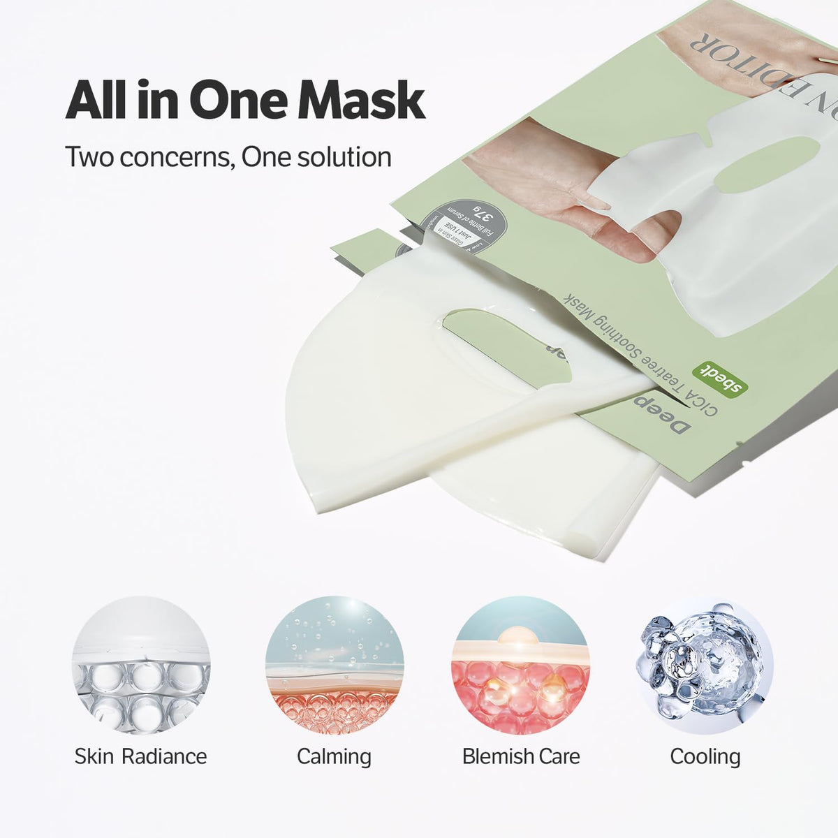 SUNGBOON EDITOR tea tree extract close-up showing acne-balancing benefit