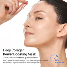 SUNGBOON EDITOR mask being applied to face for intense moisture