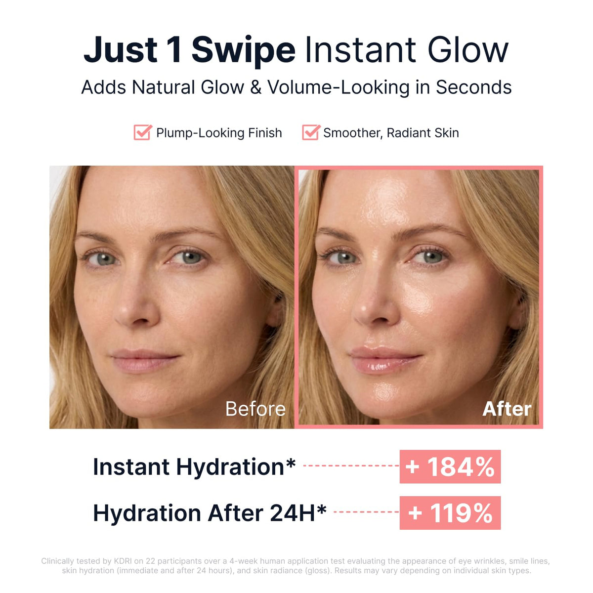 SUNGBOON EDITOR targeting under-eye with balm for hydrated appearance
