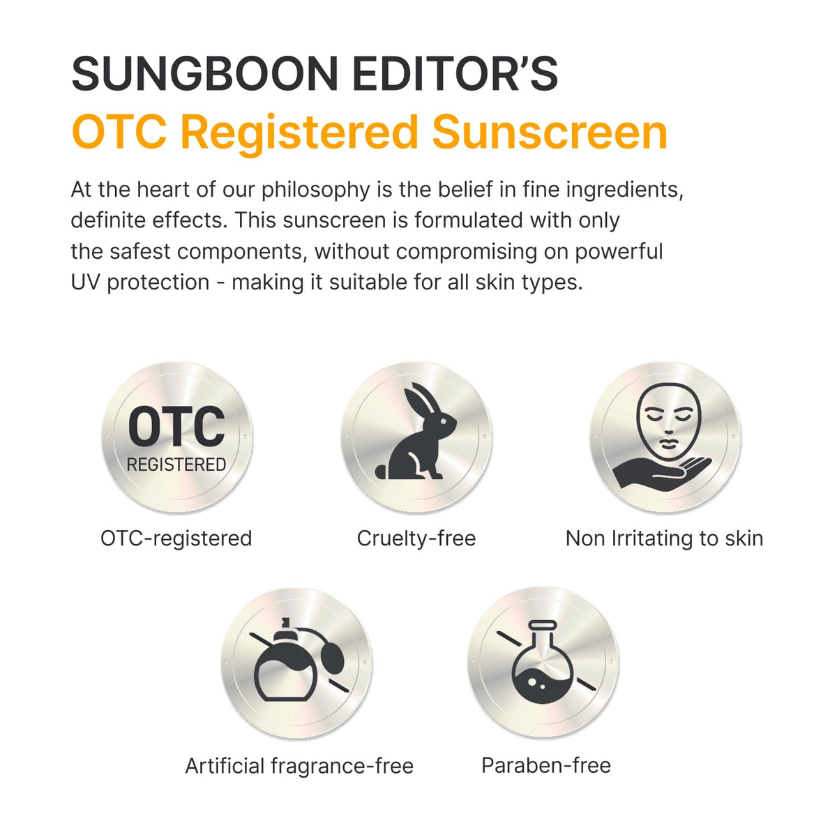 SUNGBOON EDITOR under makeup showing primer effect and pore blurring