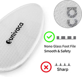 sunivaca close-up of etched nano surface highlighting long-lasting exfoliation