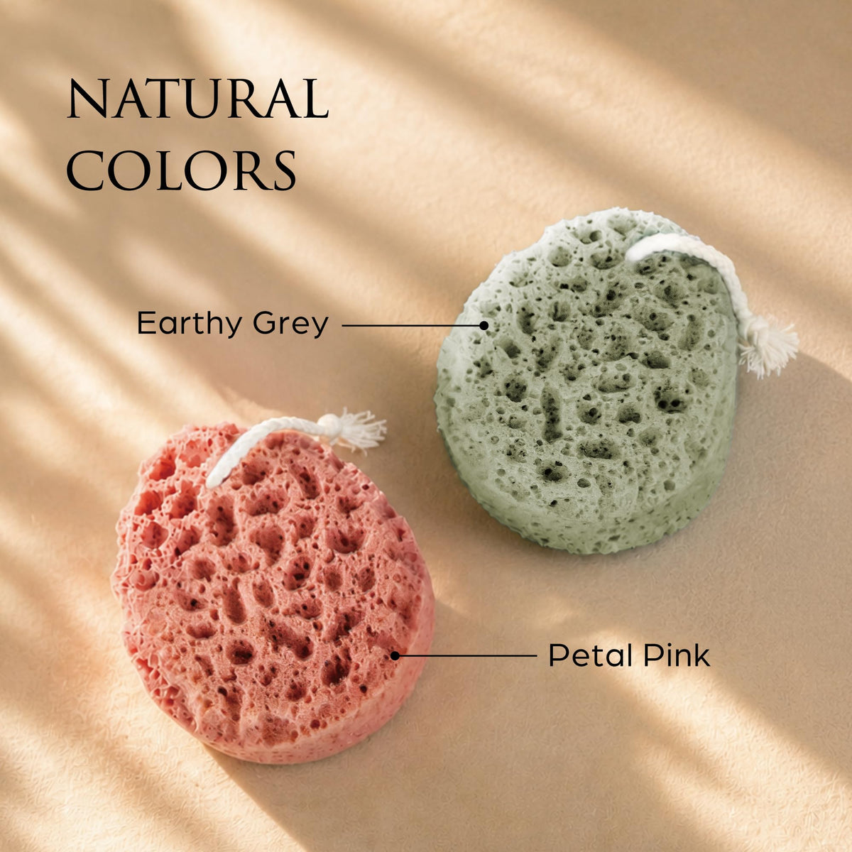 Sunlite Sports Spongentle in bathroom lifestyle showing durable, stylish bath accessory