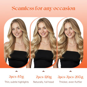 Sunny Hair length comparison with ruler showing true 18-inch measurement