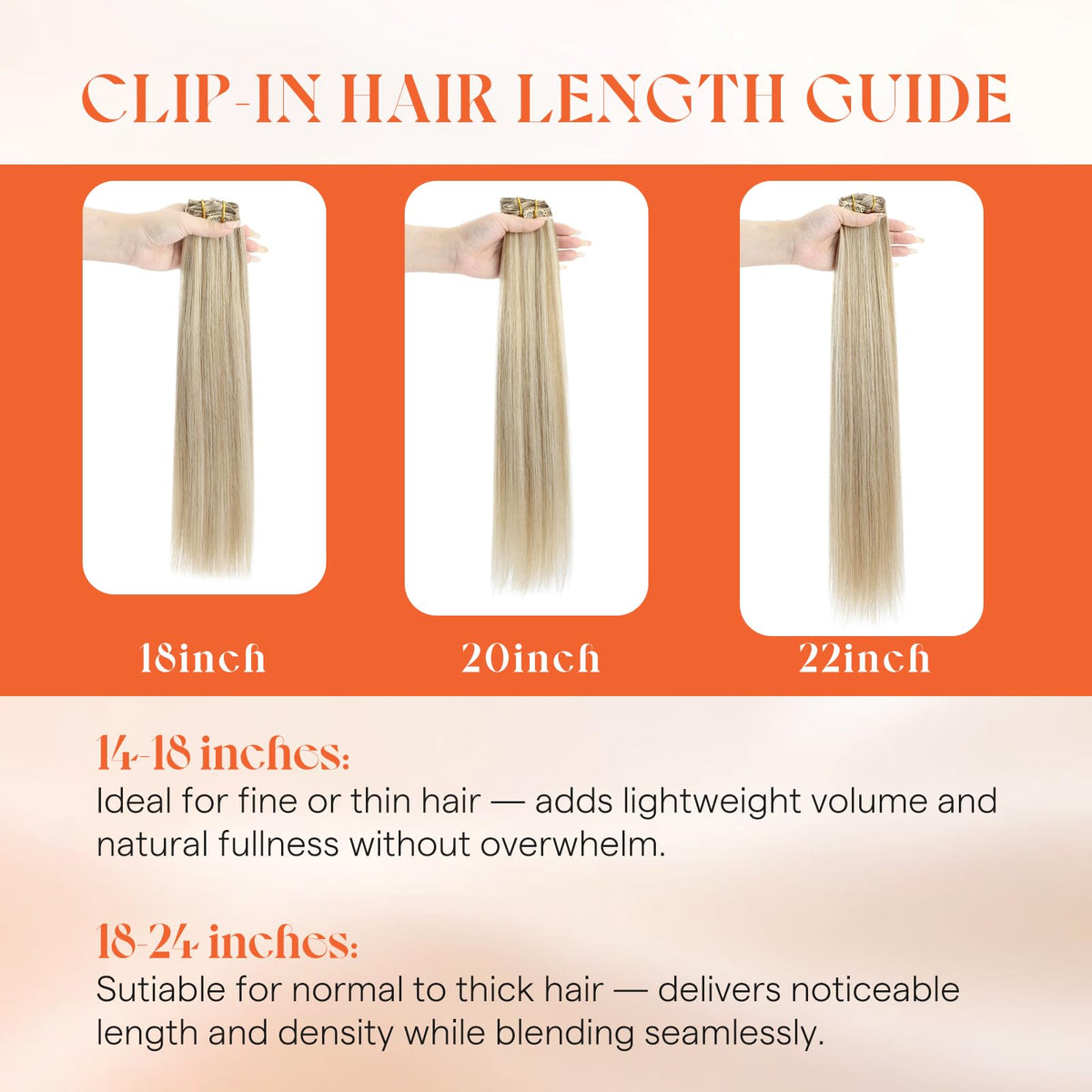 Sunny Hair texture closeup demonstrating Remy hair smoothness and shine