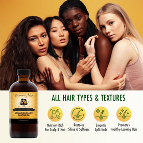 Sunny Isle smoothing along hairline and edges to help control frizz and define styling