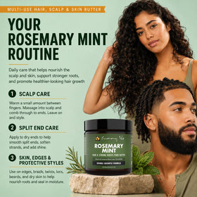 Dropper-style application to scalp, Sunny Isle soothes dry scalp and targets roots effectively