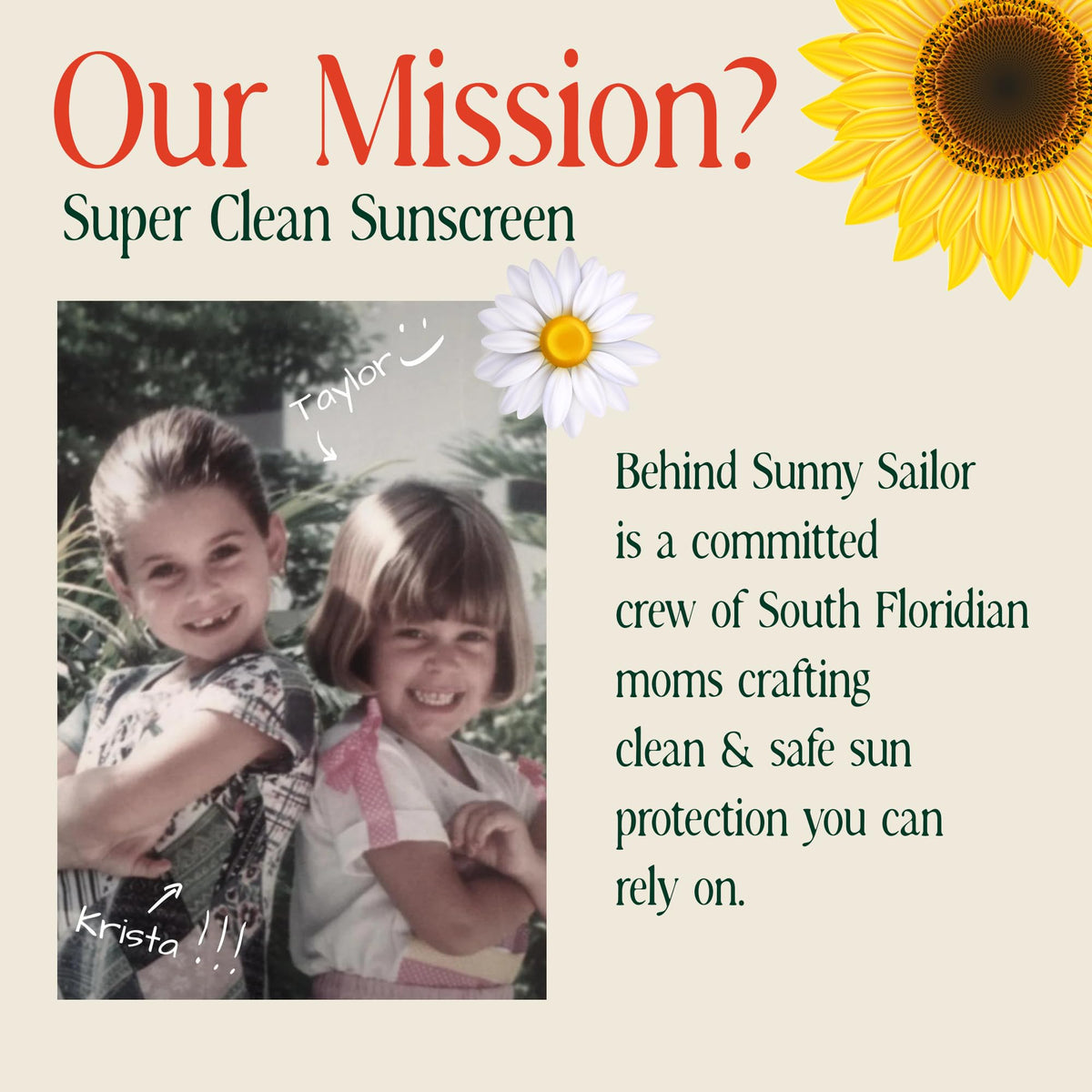 Sunny Sailor applied on baby arm showcasing gentle protection