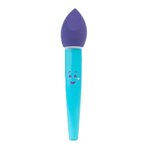SunnyStik foam close-up highlighting soft sponge texture for even sunscreen spread