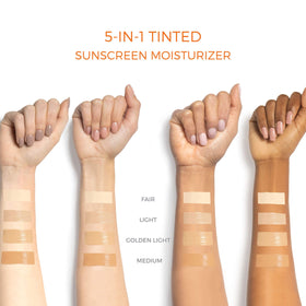 Suntegrity 2 oz tube in hand giving scale and travel-friendly convenience