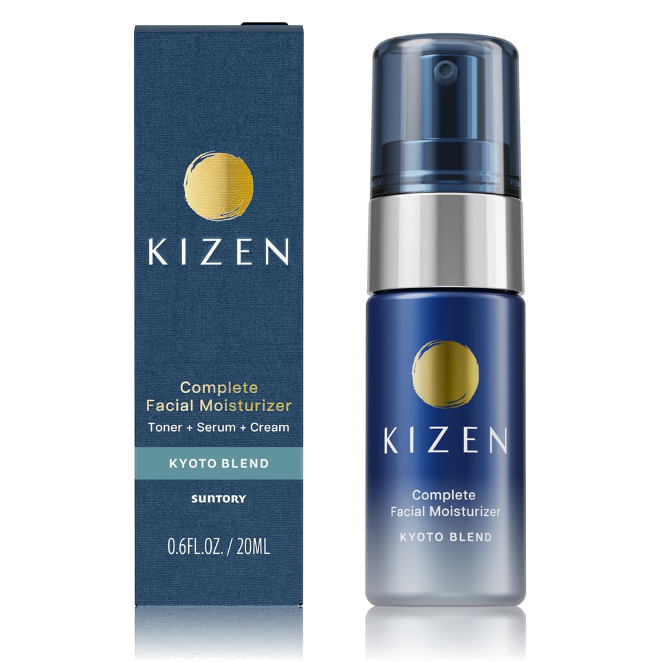 SUNTORY WELLNESS front packaging showing compact travel-friendly tube and benefit of simplicity