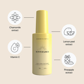 Suntouched spray nozzle detail demonstrating easy application benefit