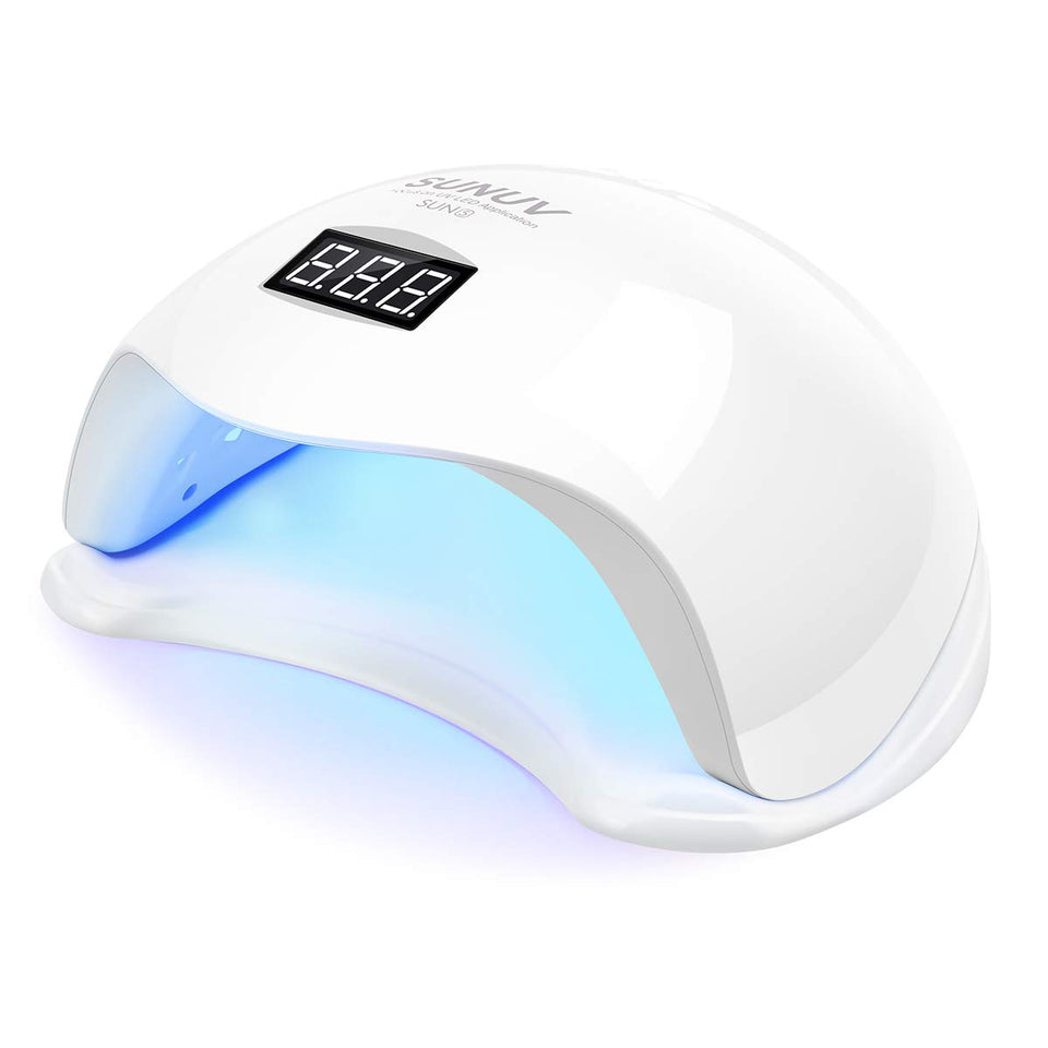 SUNUV SUN5 front view showing compact lamp and smooth finish for fast curing