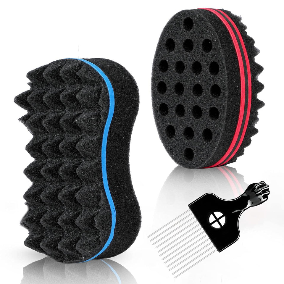 Supaze front packaging showing the three-piece styling set and clear benefits