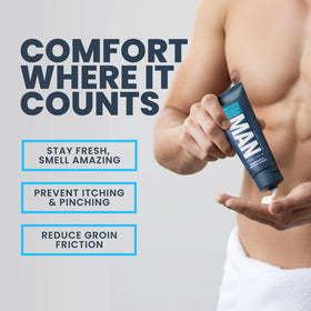 Super & Fresh Co. tube in gym bag lifestyle shot for active-day odor control