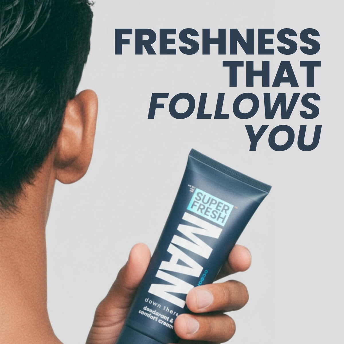 Super & Fresh Co. tube beside common items showing 4 oz size convenience