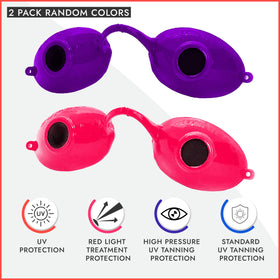 Super Sunnies close-up lens detail highlighting UV-blocking surface protection