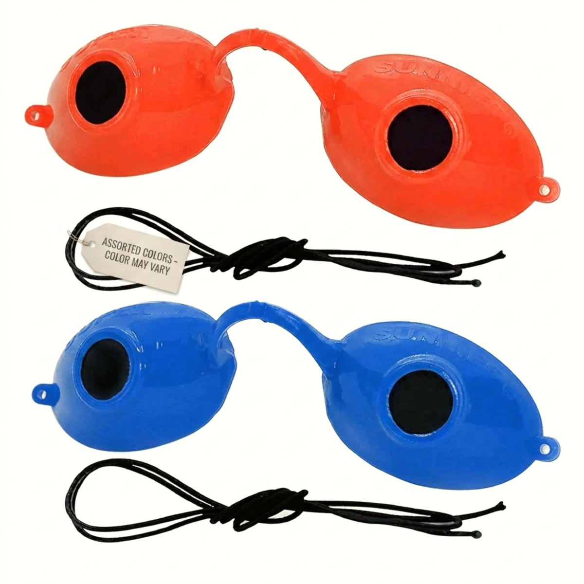 Super Sunnies front packaging showing two pairs and FDA compliance benefit