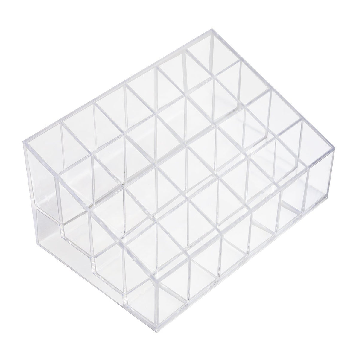 Super Z Outlet front view showing clear organizer for quick selection