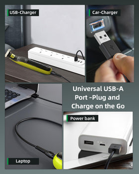 Superer adapter size comparison on desk to show compact portability