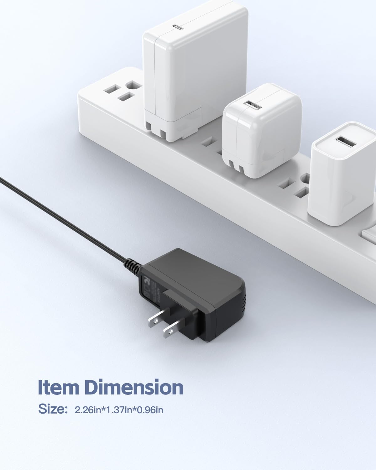 Superer wall plug mounted showing stable connection and safe charging