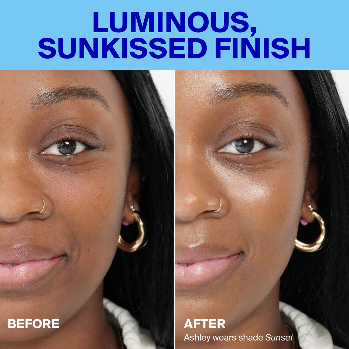 Supergoop! pump and label closeup showing SPF 40 and product details