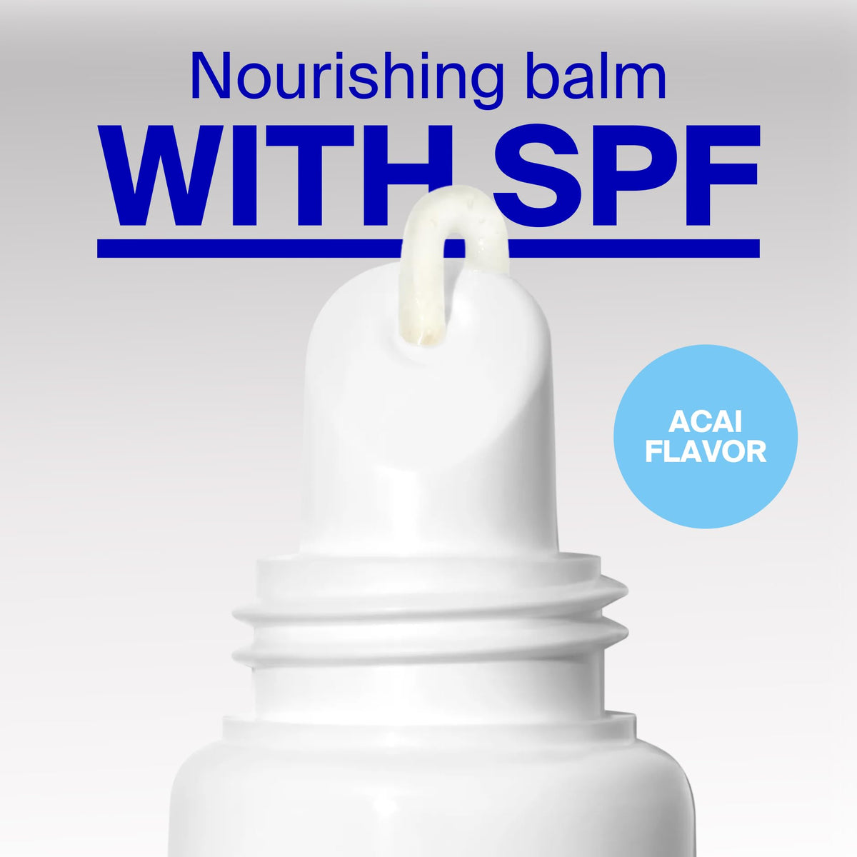 Supergoop! PLAY lip balm being applied mid-ski to protect lips from sun and wind