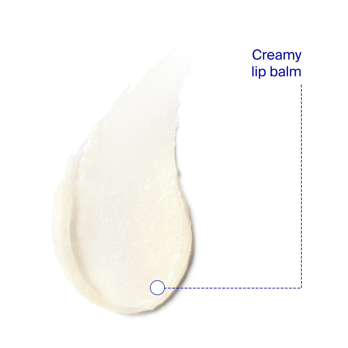 Supergoop! lip balm in use on lips demonstrating smooth, protective layer