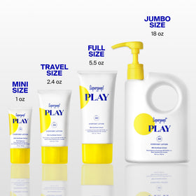 Supergoop! on diverse skin tones showing minimal white cast benefit