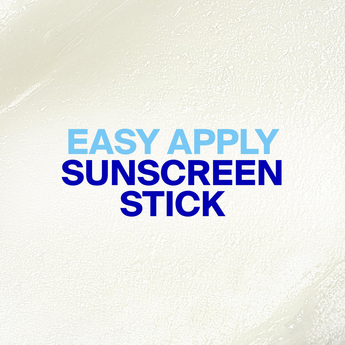 Supergoop! PLAY stick texture on skin for smooth, clear finish benefit