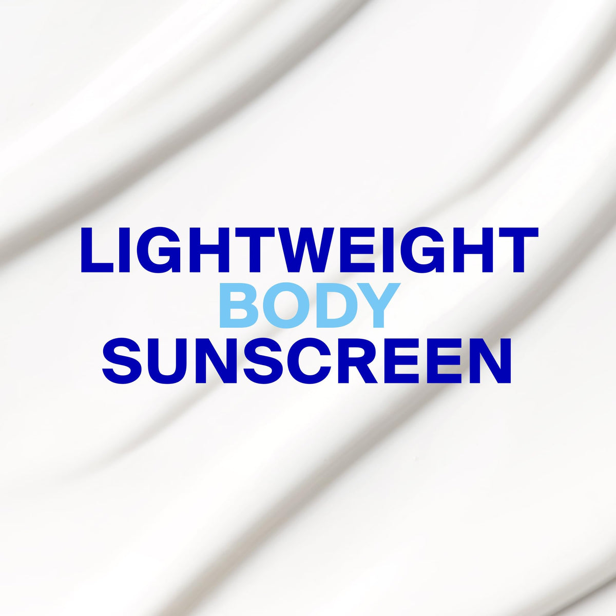 Supergoop! lotion texture close-up demonstrating fast absorption benefit