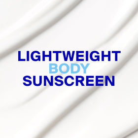 Supergoop! lotion texture close-up demonstrating fast absorption benefit