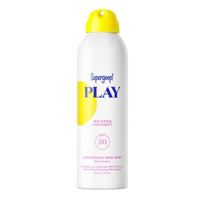 Supergoop! front bottle showing branding and SPF benefits