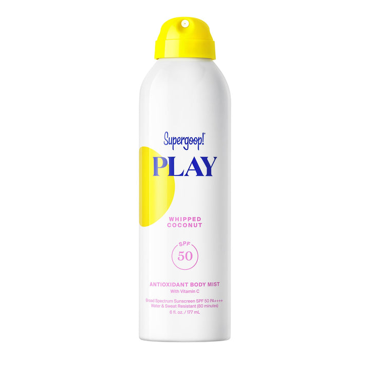 Supergoop! front bottle showing branding and SPF benefits