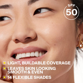 Supergoop! Protec(tint) creamy texture close-up for smooth blending benefit