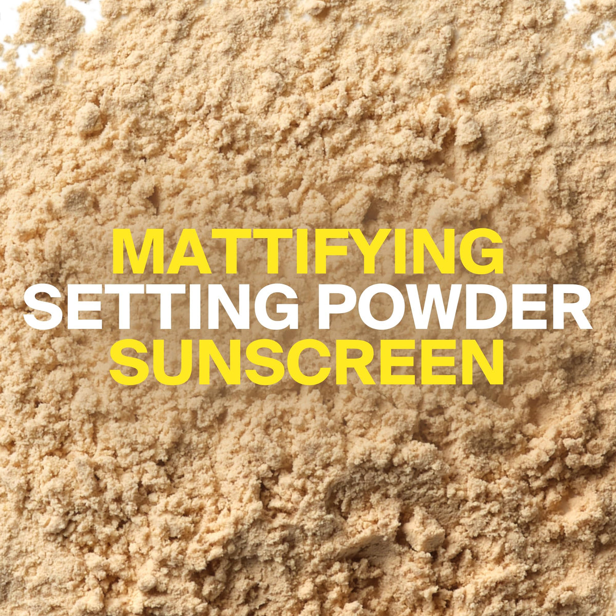 Supergoop! open compact with soft-bristled brush dispensing powder for easy touch ups