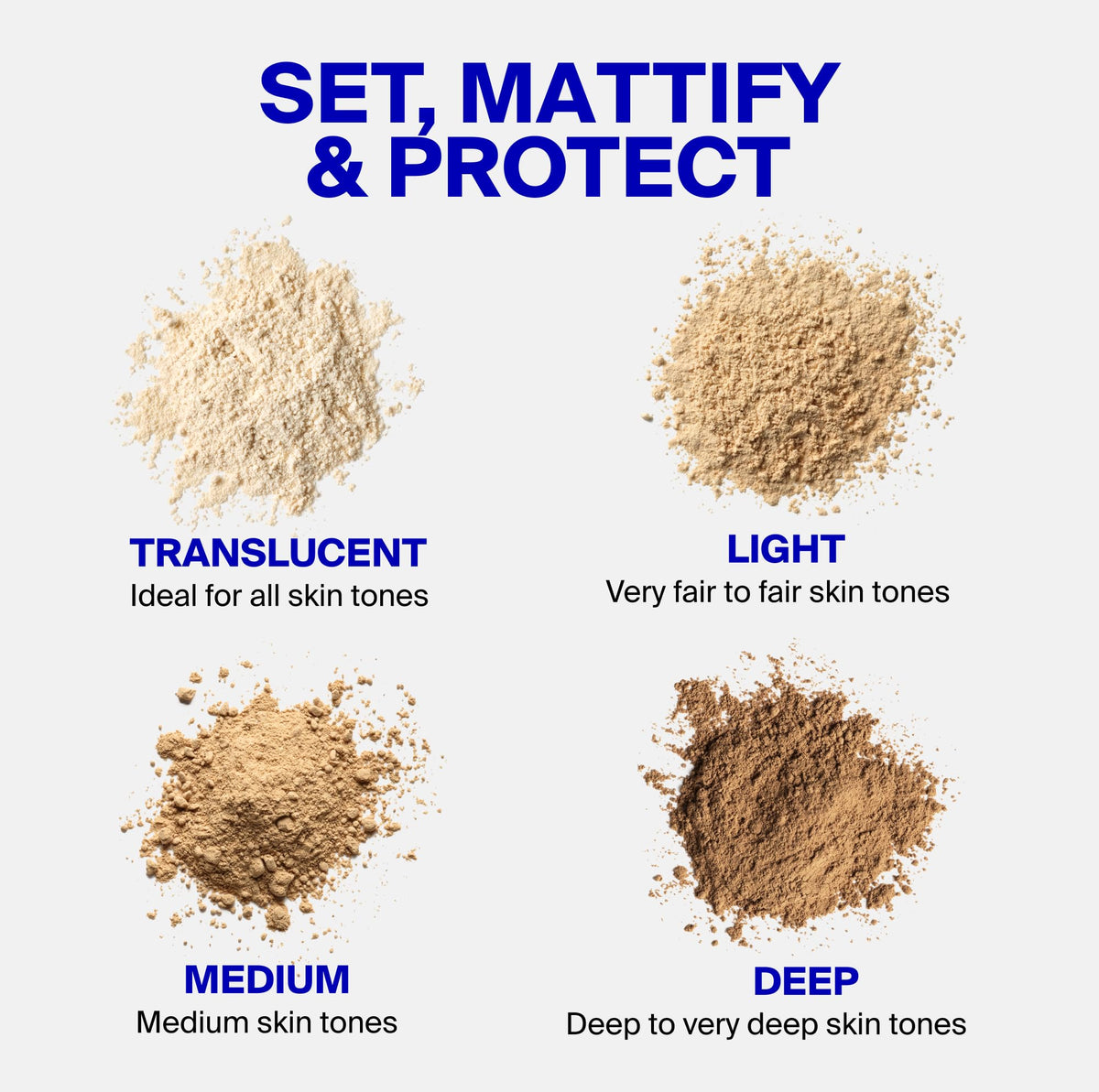 Supergoop! brush dispensing powder onto skin for quick SPF touch-ups