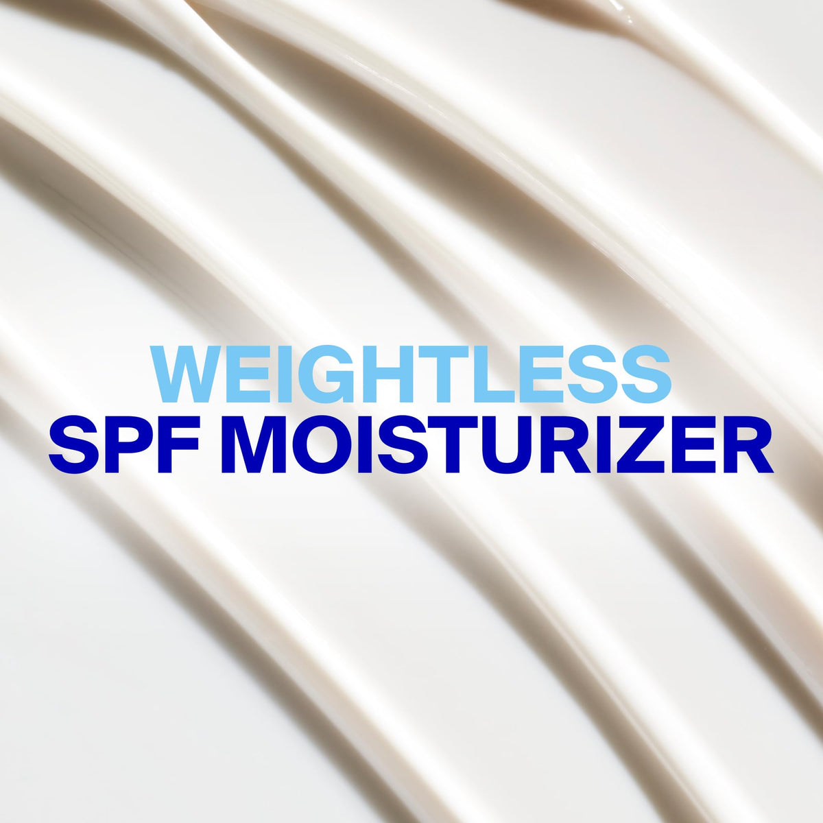 Supergoop! close-up of lightweight lotion texture demonstrating quick absorption