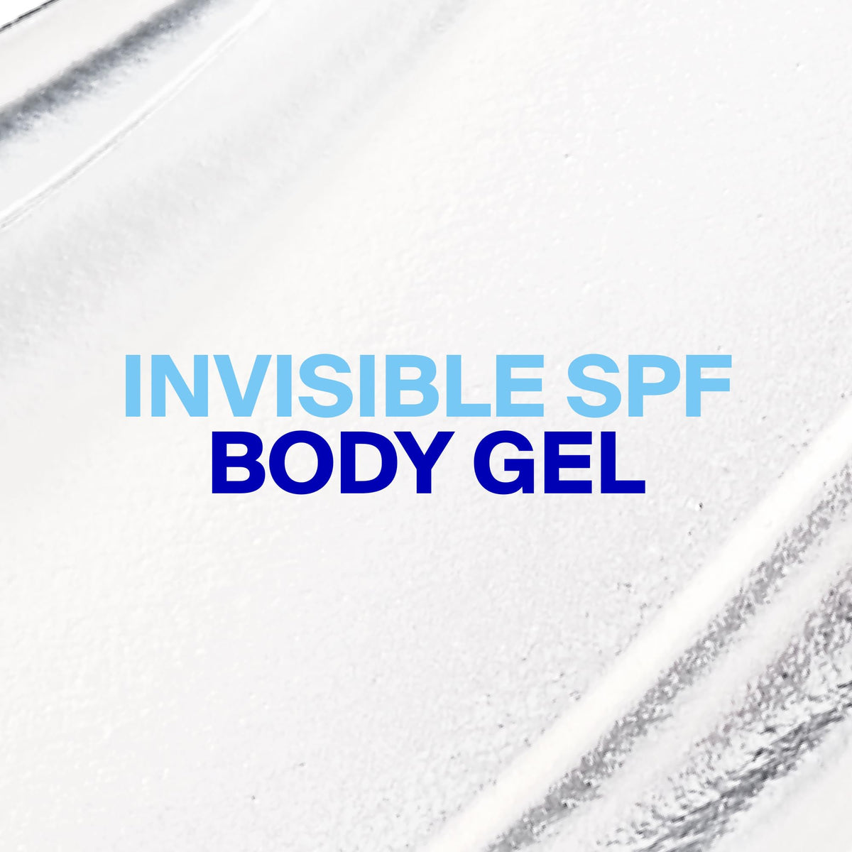 Supergoop! close-up gel texture demonstrating lightweight, glideable feel