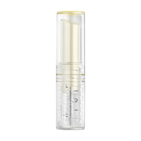 Supergoop! front packaging shot showing compact SPF 30 lip stick and clear labeling