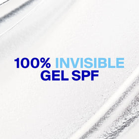 Supergoop! texture closeup of weightless gel promoting invisible finish